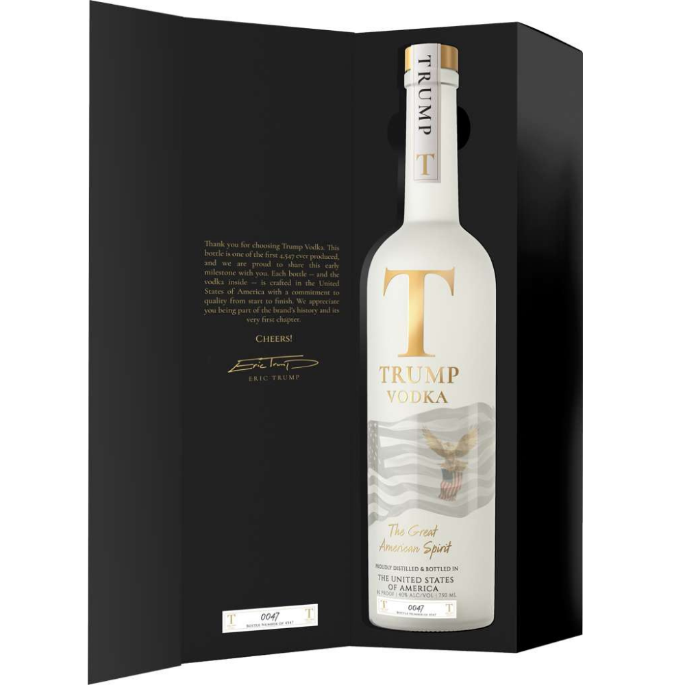 Commemorative First Run 4547 Trump Vodka (Special Edition) (750 ml)